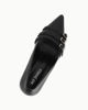 Immagine di MY JEWELS - Décolleté nera con tre cinturini sulla punta, tacco 7,5CM