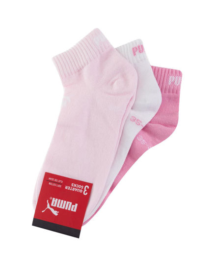 Immagine di CALZE QUARTER-V 3PP 201104001 WHITE-PINK