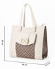 Immagine di LAURA BIAGIOTTI - Borsa shopper bianca SUSSIE con tasca frontale