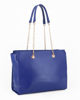 Immagine di LANCETTI - Borsa shopper blu  NIVELER