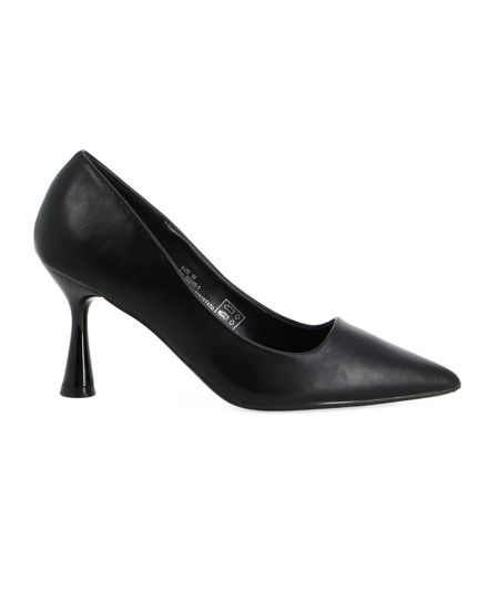 Immagine di MISS GLOBO - Décolleté nera con sottopiede in memory foam, tacco 7,5CM
