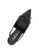 Immagine di MISS GLOBO - Décolleté slingback nera con sottopiede in memory foam e fiocco, tacco 7,5CM