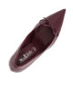 Immagine di MISS GLOBO - Décolleté bordeaux in vernice con sottopiede in memory foam e fiocco, tacco 7,5CM