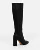 Immagine di MISS GLOBO - Stivale nero con zip laterale, tacco 8CM