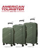 Immagine di AMERICAN TOURISTER - TROLLEY VERDONE IN ABS 4 RUOTE CON COMBINAZIONE TSA
