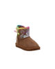 Immagine di UNICORNO - Stivaletto beige con pelliccia interna