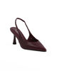 Immagine di MISS GLOBO - Décolleté slingback bordeaux con sottopiede in memory foam, tacco 7,5CM
