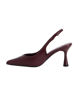 Immagine di MISS GLOBO - Décolleté slingback bordeaux con sottopiede in memory foam, tacco 7,5CM