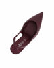 Immagine di MISS GLOBO - Décolleté slingback bordeaux con sottopiede in memory foam, tacco 7,5CM