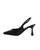 Immagine di MISS GLOBO - Décolleté slingback nera con sottopiede in memory foam, tacco 7,5CM