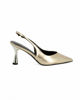 Immagine di MISS GLOBO - Décolleté slingback oro con sottopiede in memory foam, tacco 7,5CM