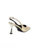 Immagine di MISS GLOBO - Décolleté slingback oro con sottopiede in memory foam, tacco 7,5CM