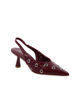 Immagine di MY JEWELS - Décolleté slingback bordeaux, tacco 6CM