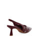 Immagine di MY JEWELS - Décolleté slingback bordeaux, tacco 6CM