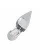 Immagine di GLOBO ROSA - Décolleté argento con sottopiede in memory foam e strass sulla punta, tacco 9,5CM
