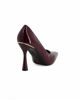 Immagine di GLOBO ROSA - Décolleté bordeaux in vernice con sottopiede in VERA PELLE memory foam, tacco 9,5CM