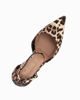 Immagine di MISS GLOBO - Décolleté leopardata in raso con sottopiede in memory foam e cinturino alla caviglia, tacco 7CM