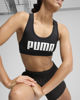 Immagine di PUMA - TOP 4KEEPS BRA NERO E BIANCO DA DONNA - 526960-01