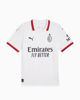 Immagine di PUMA - T-SHIRT BIANCA/ROSSA E NERA AC MILAN AWAY REPLICA DA UOMO - 775015-02