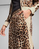 Immagine di PUMA - PANTALONE LEOPARD T7 LUXE AOP STRAIGHT CON BANDE BEIGE DA DONNA - 632343-87