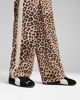 Immagine di PUMA - PANTALONE LEOPARD T7 LUXE AOP STRAIGHT CON BANDE BEIGE DA DONNA - 632343-87