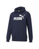 Immagine di PUMA - Felpa con cappuccio blu ess big logo hd fl da uomo - 586686-06