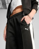 Immagine di PUMA - Pantalone nero T7 ALWAYS ON straight con banca bianca da donna -  629797-01