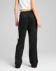 Immagine di PUMA - Pantalone nero T7 ALWAYS ON straight con banca bianca da donna -  629797-01