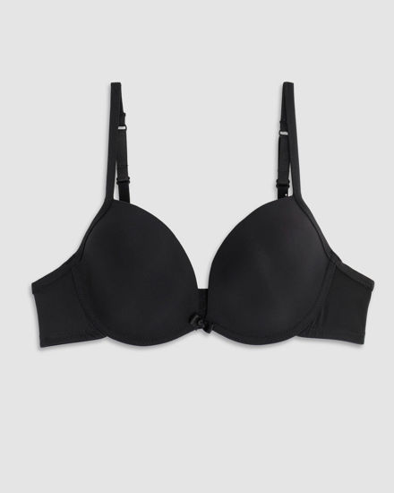Immagine di COTONELLA - REGGISENO MARTA IMBOTTITO CON FERRETTO ESSENTIAL NERO - 8631_002