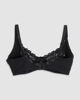 Immagine di COTONELLA - REGGISENO SENZA FERRETTO IN PIZZO NERO - CD038