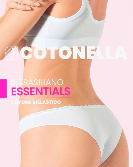 Immagine di COTONELLA - TRIS BRASILIANA ESSENTIAL BIANCO - GD292