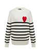 Immagine di MAGLIA ML RIGHE E CUORE