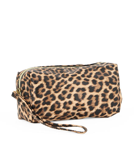 Immagine di NARDINI - Borsello leopardato con polsiera