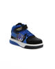 Immagine di SONIC  - Sneakers alta blu e nera da bambino con luci e strappo