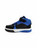 Immagine di SONIC  - Sneakers alta blu e nera da bambino con luci e strappo