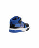 Immagine di SONIC  - Sneakers alta blu e nera da bambino con luci e strappo