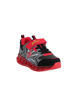 Immagine di SPIDERMAN - Sneakers rossa e nera da bambino con luci e strappo