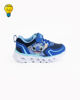 Immagine di STITCH - Sneakers blu da bimbo con luci e strappo
