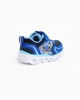 Immagine di STITCH - Sneakers blu da bimbo con luci e strappo