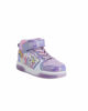 Immagine di UNICORNO  - Sneakers alta lilla da bambina con luci e strappo