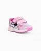 Immagine di MINNIE  - Sneakers rosa da bambina con luci e strappi