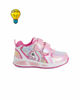 Immagine di UNICORNO - Sneakers rosa da bambina con luci e strappi