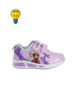 Immagine di FROZEN - Sneakers lilla da bambina con luci e strappi