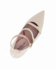Immagine di MISS GLOBO - Décolleté beige con tre cinturini frontali, tacco 7,5CM - MADE IN ITALY
