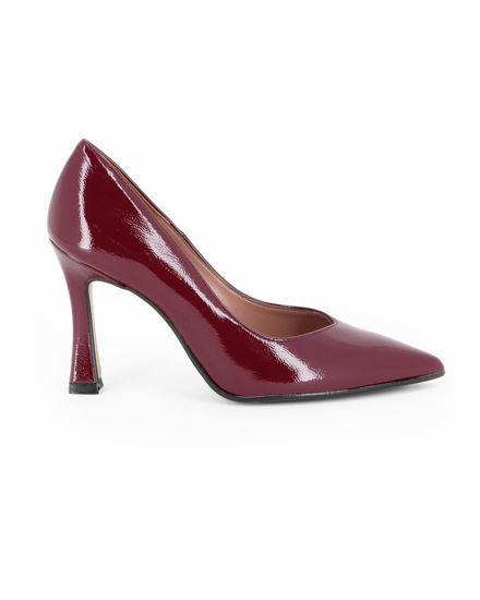 Immagine di MISS GLOBO - Décolleté bordeaux naplak, tacco 8,5CM - MADE IN ITALY
