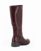 Immagine di MISS GLOBO - Stivale bordeaux con zip laterale, tacco 3,5CM