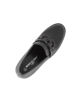 Immagine di MISS GLOBO - Mocassino nero con sottopiede in memory soft e morsetto, tacco 6,5CM