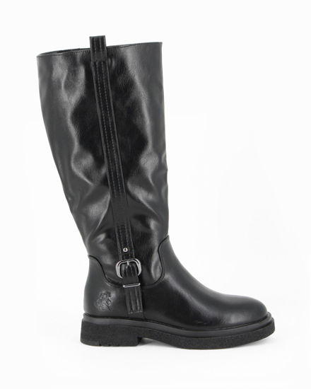 Immagine di RIFLE - Stivale nero con zip laterale, tacco 3,5CM