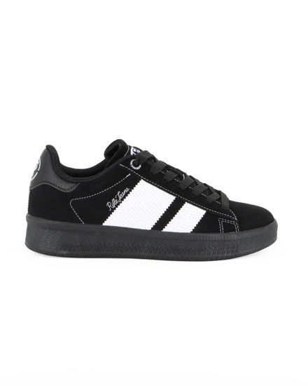 Immagine di RIFLE - Scarpa sneakers nera da donna con lacci
