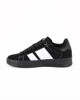 Immagine di RIFLE - Scarpa sneakers nera da donna con lacci